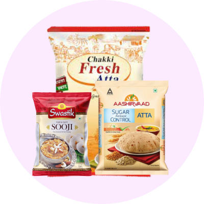 Atta, Flours & Sooji